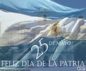 Puzzle Ημέρα της πατρίδας Αργεντινή